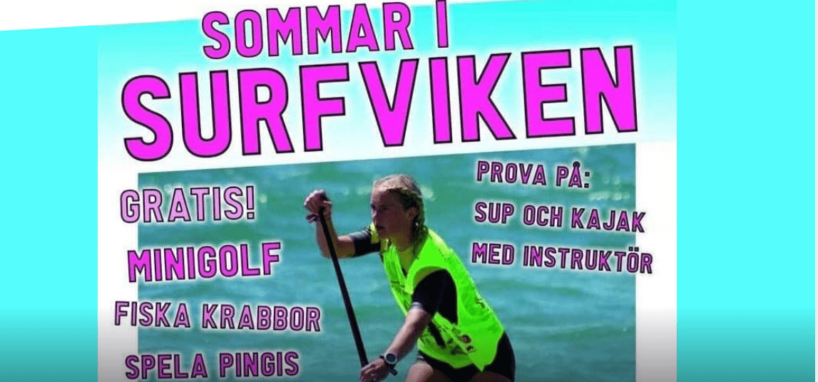 Sommar I Surfviken För Ungdomar! - Camping, Bed & Breakfast Och ...