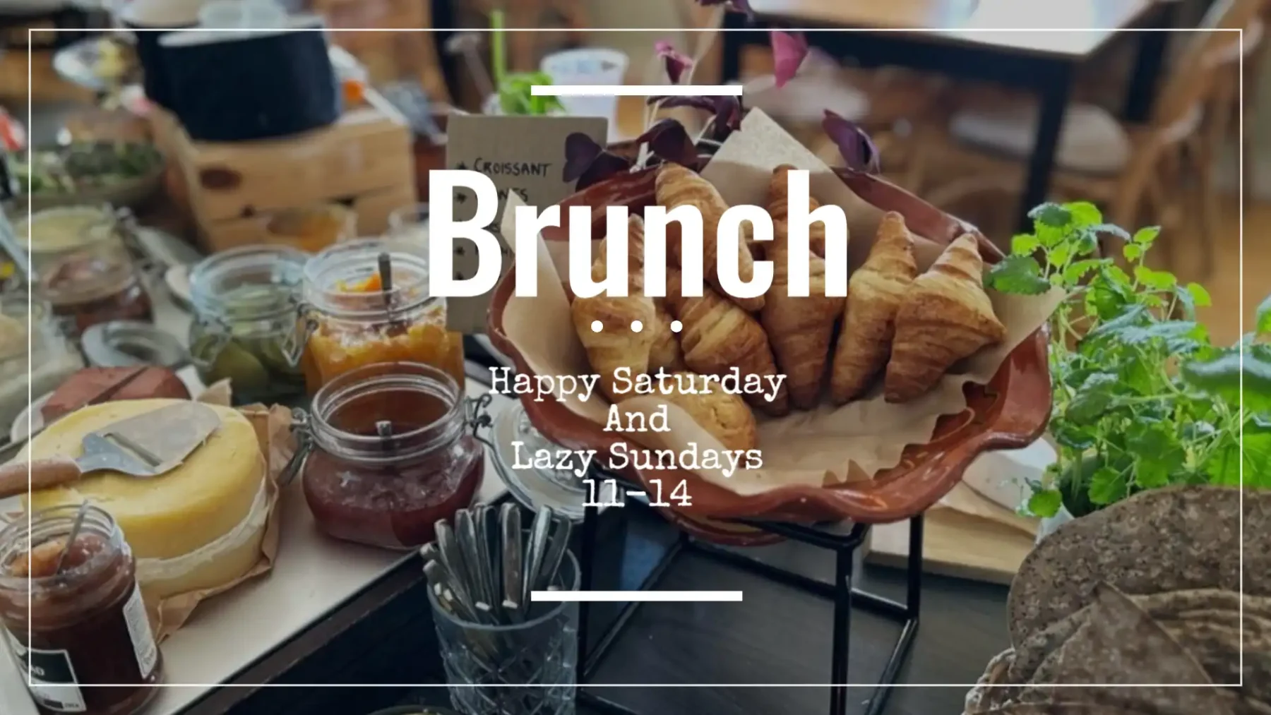 Brunch Lördagar och söndagar på surfviken