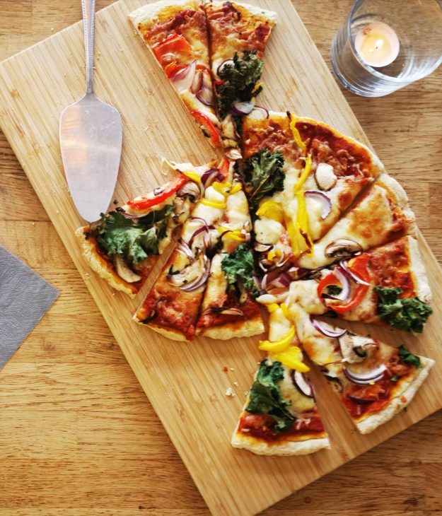 Pizza på planka